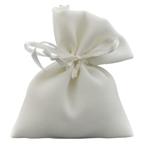 SACCHETTO COTONE BIANCO 8X10CM